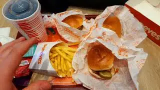 Popeyes 3'lü miniburger Denedim 
