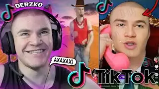ДЕРЗКО СМОТРИТ КРИНЖ ТИК-ТОКИ ГДЕ ЕГО ОТМЕТИЛИ / ЛУЧШЕЕ СО СТРИМА ДЕРЗКО TIK-TOK