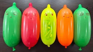 Making Slime with Funny Balloons