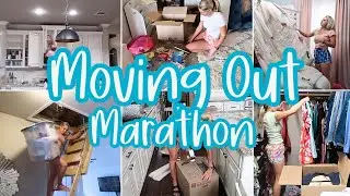 MOVING OUT EXTREME CLEANING  / CLEAN WITH ME MARATHON / 3 HOURS OF NONSTOP CLEANING MOTIVATION