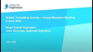 BTSYM 2023-06 Lecture: Road Tunnel Operation