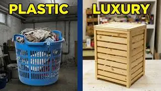 See How Easy and Fun It Is To Make A Wooden Laundry Basket