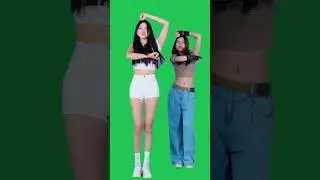 new girls dance green screen video//green background no copyright ©️#trending #viralshort#shorts