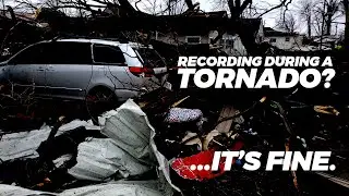 I was recording a product review, then a tornado trolled me. What a jerk.