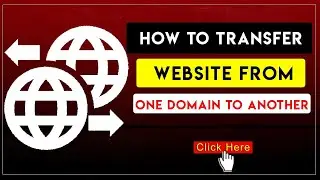 How to transfer website from one domain to another domain? Easy Method