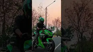 mine💕😌#kawasaki #ninja300 #superbike #sportsbike #rider #bikelover #motorcycle #shorts #sunset #view
