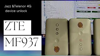 HOW TO ZTE MF937 UNLOCK ALL NETWORK || Jazz mf937 unlock || Telenor mf937 unlock all network