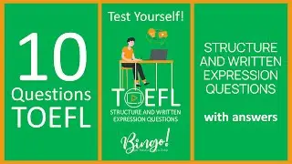 Shorts Compilation #37 | TOEFL Structure & Written Expression Questions