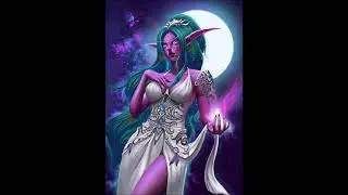Tyrande Whisperwind - After Effects  Animation