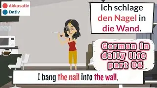 #06 German for beginners | German in daily life | Learn German A1-A2 | Learn German