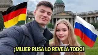 Rusa habla de citas, sanciones y cómo es la vida en Rusia