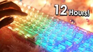 ASMR Keybard Typing Sounds 😴 Deeply Relaxing for INSTANT SLEEP - 4k (No Talking)