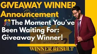 Giveaway Winner Announcement | 🎊 The Moment You’ve Been Waiting For: Giveaway Winner!