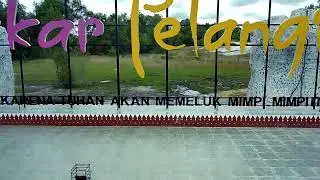 Belajar jadi Pilot SJRC F11S 4K Pro di Desa Wisata Laskar Pelangi