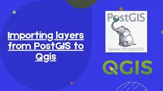 Importing layers from PostGIS to Qgis - PostGIS Tutorial 5
