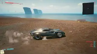 [ Cyberpunk 2077 ] Driving OUT OF BOUNDS of Night City