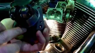Установка гидрокомпенсаторов на мотор Harley-Davidson Evolution 1340