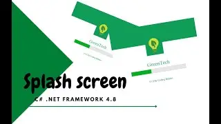 Splash screen in C# application VS2022