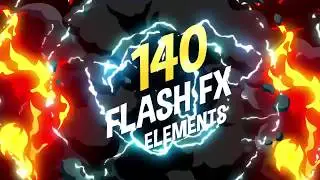 140 Flash FX Elements - After Effects Templates