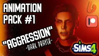 THE SIMS 4 ❤️REALISTIC ANIMATION PACK #1 "AGGRESSION"❤️ DOWNLOAD