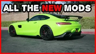 All the NEW Mods on My AMG GTS!