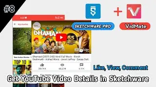 How to get YouTube video details for Vidmate app in Sketchware Pro 