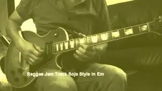 Reggae Backing and Jam Track in Em Soja I don´t wanna wait style