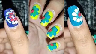 3 Beautiful nail art design💅💅 Easy DIY nail art just using household items❤❤❤