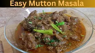 Easy Mutton Masala Recipe | Mutton karahi recipe by cooking time with Anuu