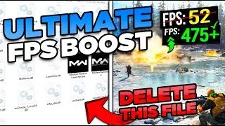 COD Warzone Ultimate *FPS BOOST* & Fix Stutters | Optimization Tips & Tricks