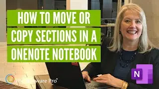 Time-Saving Quick Tricks for Moving or Copying Sections in OneNote