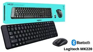 Logitech MK220 | Wireless Keyboard Mouse Combo | Wireless Keyboard and Mouse Connect to PC