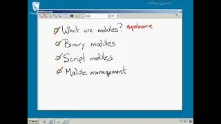 Module management In PowerShell