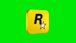 Rockstar Games 3D Logo | Green Screen Effect