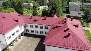 Школа с высоты птичьего полета