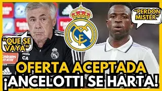 💥VINICIUS SE DESPIDE DEL MADRID / 💥ANCELOTTI EXPLOTA / NOTICIAS DEL REAL MADRID HOY