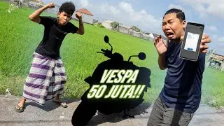 DI BELIIN VESPA WIBI!! 24 JAM WIBI BILANG IYA!!