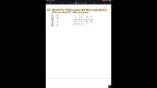 ACT Math 36 in 60 Functions