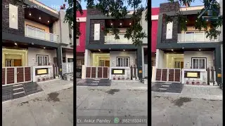 20 x 50 Modern Duplex House  Complete Architecture & Interior Design | Cent Creative Homes