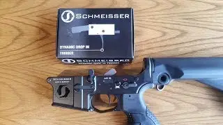 (AR15) Schmeisser Dynamic Drop In Trigger einbauen, 2 Stage Trigger ausbauen