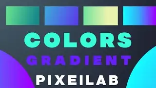 How to make colors Gradient in PixelLab Application ||  Color Mix