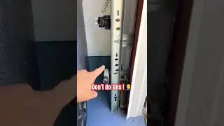 Don’t do this very dangerous for children! #homeinspector #garagedoor