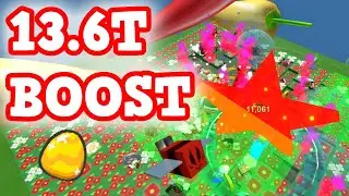 13.6T PEPPER PATCH BOOST!? | Roblox Bee Swarm Simulator