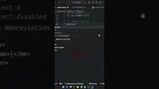 Quickly create elements and attribute in Vscode 