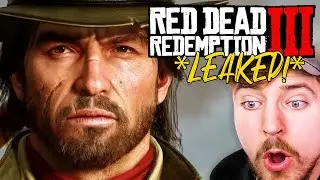 RED DEAD 3 LEAKED GAMEPLAY + MR BEAST REACTS !!! (AMAZED)