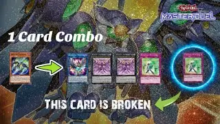 BROKEN Raidraptor 1 Card Combo FTK Yugioh Master Duel