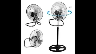 Ventilador 3 aspas metálicas armado