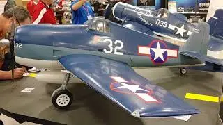 Greg Meyers talking about the Top Flight F6F Hellcat at Toledo 2018