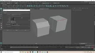 Autodesk Maya 2020, Bevel Tool