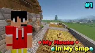 Completing My House In My Smp || Minecraft Smp || #survivalsmp